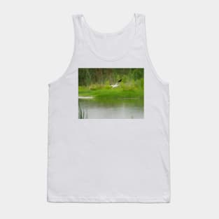 Flight of an American Avocet Tank Top